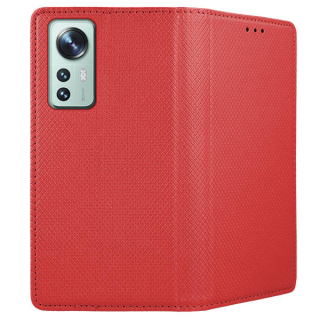 Knižkové puzdro na Xiaomi 12 5G / 12X 5G - Smart Magnet červené