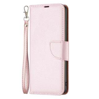 LAMBSKIN Peňaženkové puzdro pre Xiaomi Redmi Note 13 - ružové