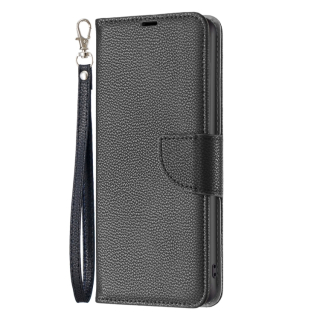 LAMBSKIN Peňaženkové puzdro pre Xiaomi Redmi Note 13 - čierne