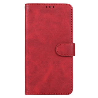 SOLID Peňaženkové puzdro pre Xiaomi Redmi Note 13 - červené