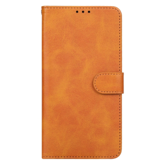 SOLID Peňaženkové puzdro pre Xiaomi Redmi Note 13 - hnedé