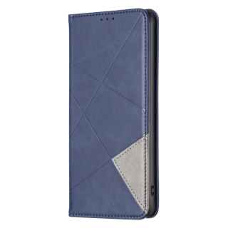 TEXTURE Peňaženkové puzdro pre Xiaomi Redmi Note 13 - modré