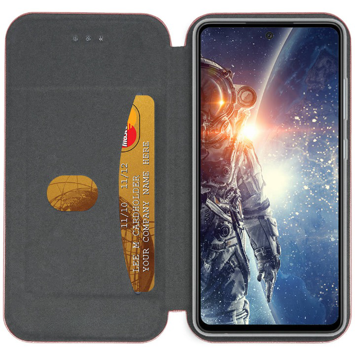 Knižkové puzdro pre Samsung Galaxy A54 5G - SMART DIVA ružové