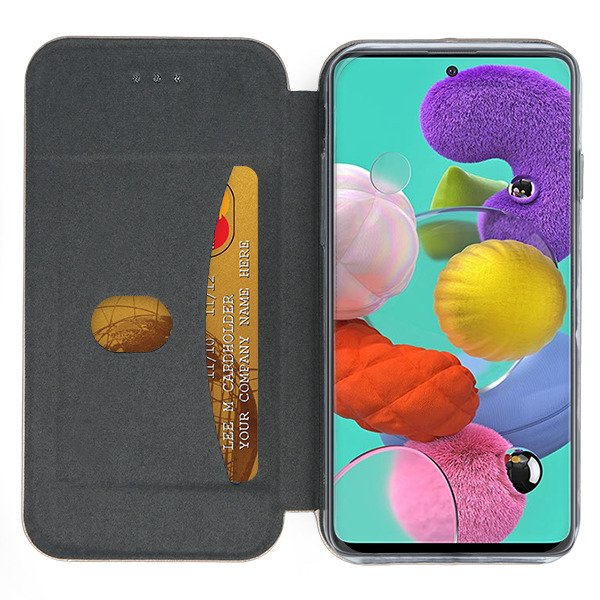 Knižkové puzdro na Samsung Galaxy A51 - Smart Diva čierne