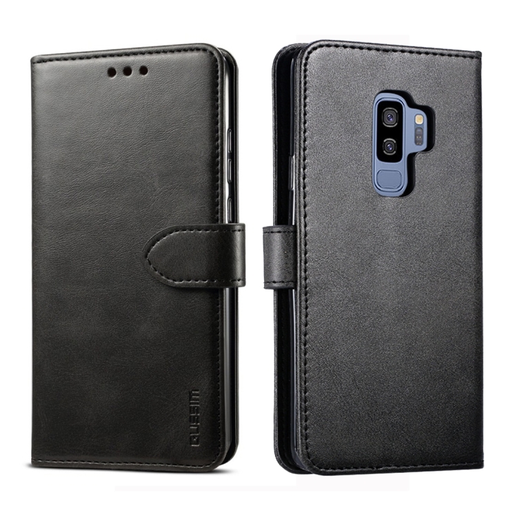 9D SKLO + PUZDRO 2v1 pre Samsung Galaxy S9 Plus - Knižkové Solid čierne