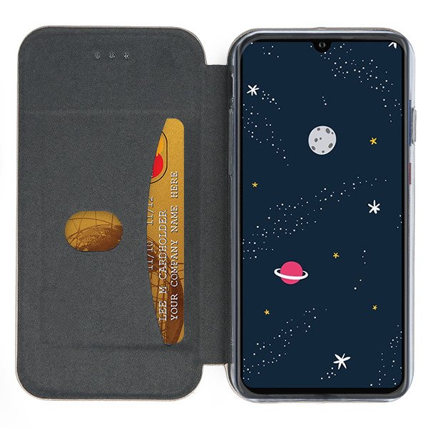 9D SKLO + PUZDRO 2v1 pre HUAWEI P30 Lite - Knižkové Diva ružové