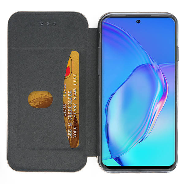 9D SKLO + PUZDRO 2v1 pre Realme C55 - Knižkové SMART DIVA ružové