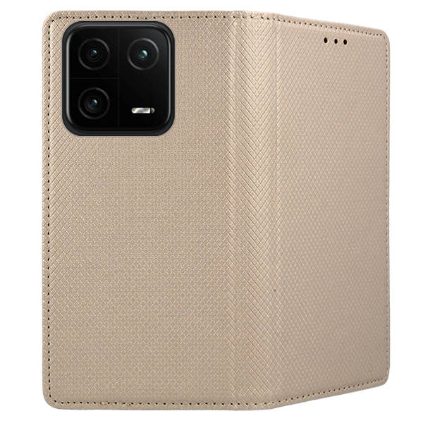 Knižkové puzdro pre Xiaomi 13 Pro - SMART MAGNET zlaté