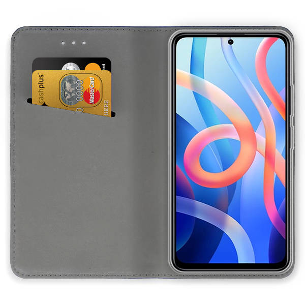 Knižkové puzdro pre Xiaomi Redmi Note 12S - SMART MAGNETIC čierne