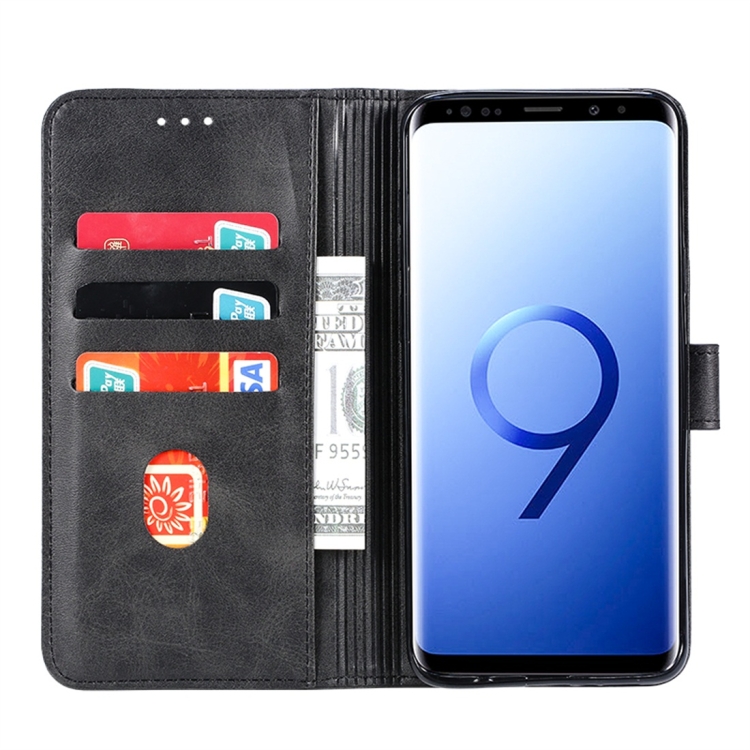 Knižkové puzdro pre Samsung Galaxy S9 - Solid čierne