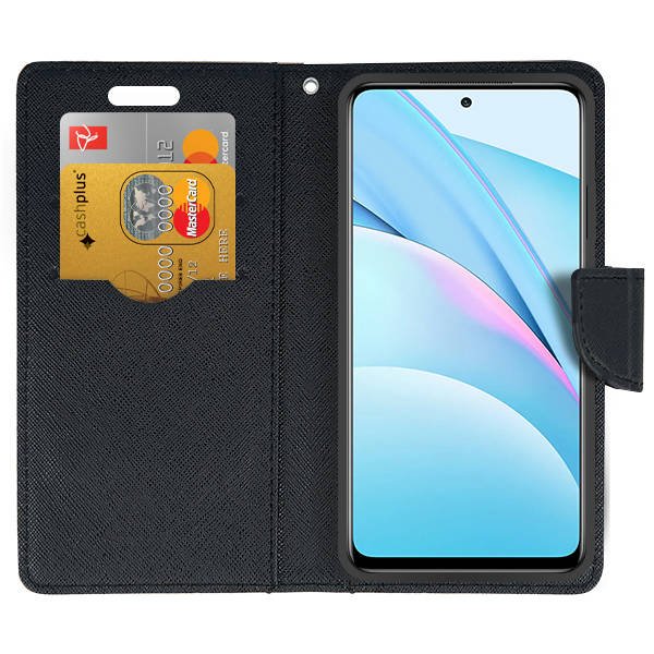 Puzdro pre Xiaomi Redmi Note 12 Pro 5G / Poco X5 Pro 5G - Knižkové zlato čierne