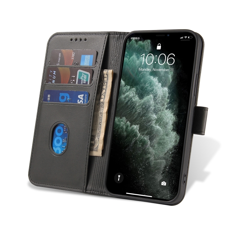 Knižkové púzdro Smart STAND pre Huawei Y6P / Honor 9A - čierne