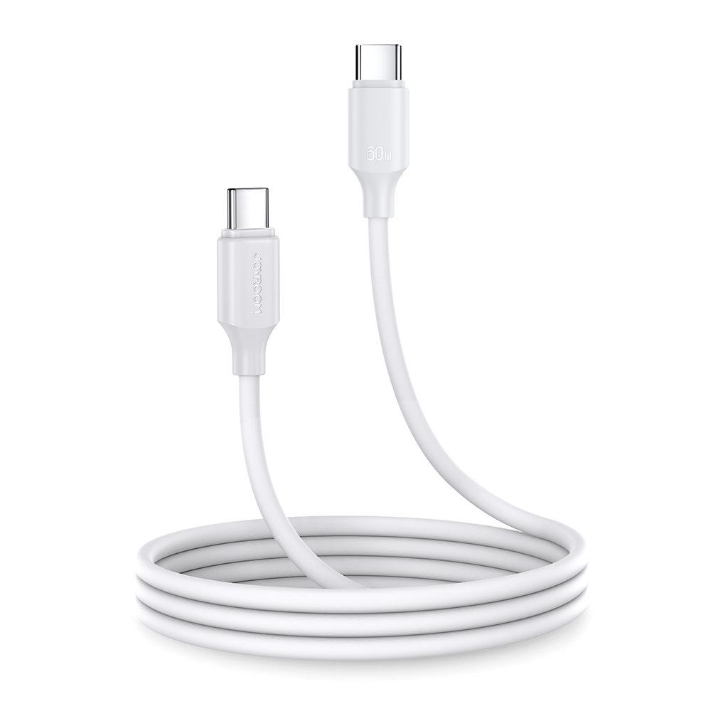 JOYROOM KÁBEL USB-C - USB-C 480MB/S 60W 1M BIELY (S-CC060A9)