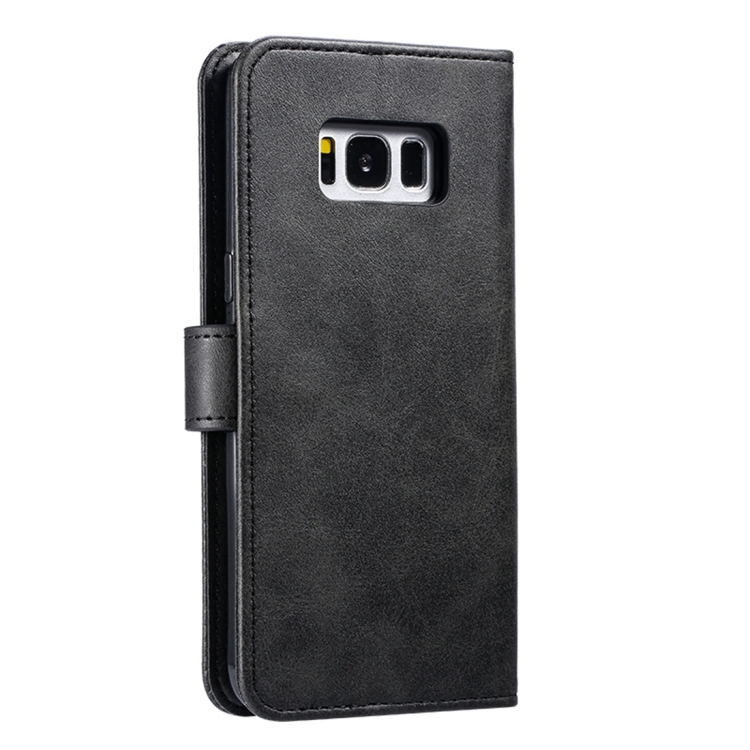 Knižkové puzdro pre Samsung Galaxy S8 - Solid čierne