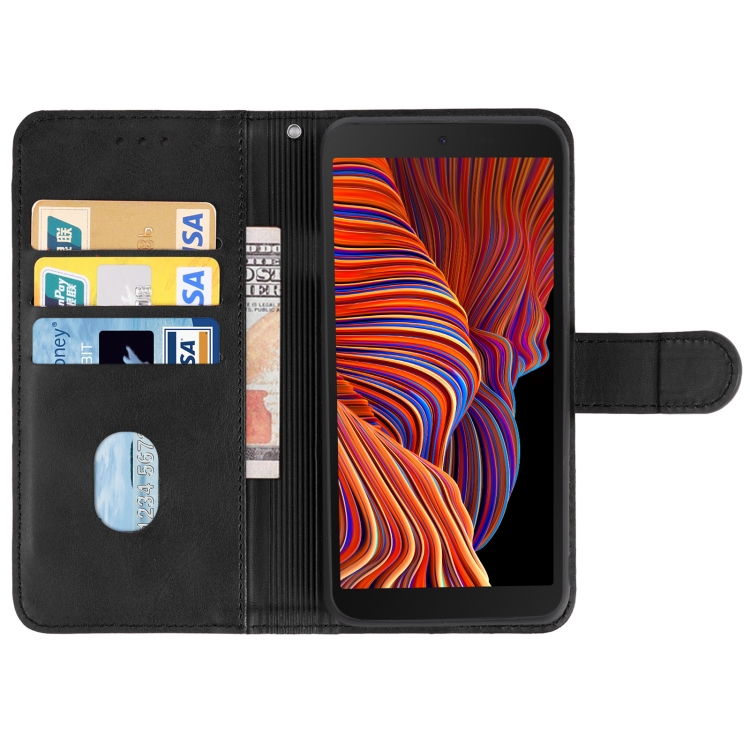 Knižkové puzdro na Samsung Galaxy Xcover 5 - SOLID čierne