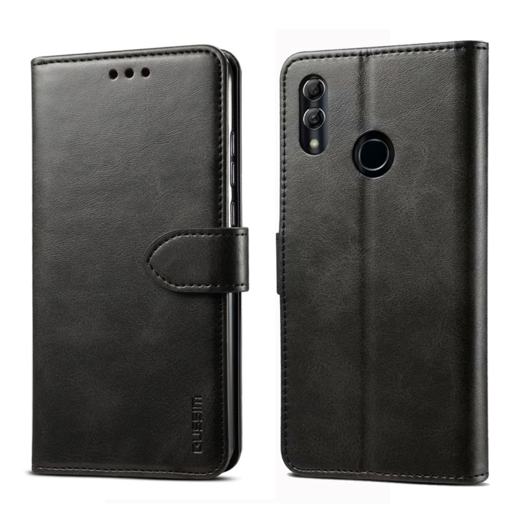 Knižkové puzdro pre Huawei P Smart 2019 / Honor 10 Lite - SOLID čierne