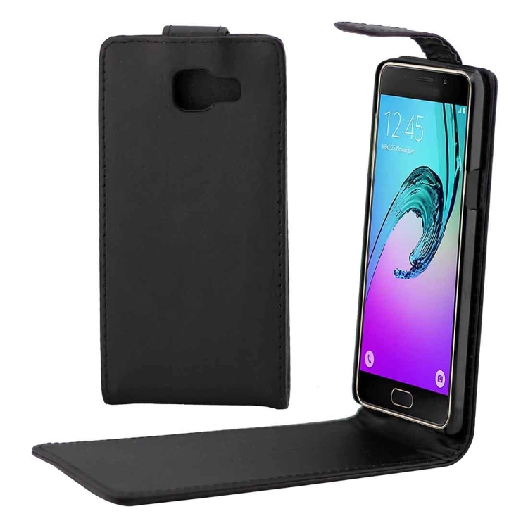 SKLO + PÚZDRO 2v1 pre SAMSUNG GALAXY A5 2016 - Vyklápacie Flip čierne