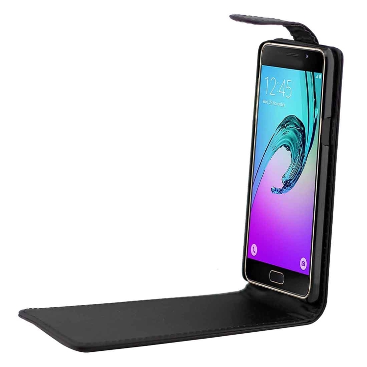 SKLO + PÚZDRO 2v1 pre SAMSUNG GALAXY A5 2016 - Vyklápacie Flip čierne