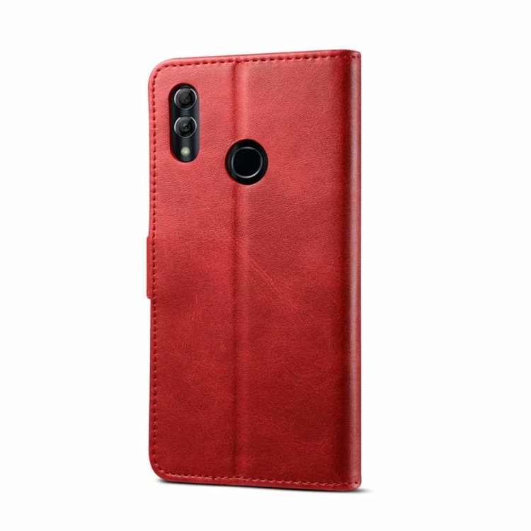 Knižkové puzdro pre Huawei P Smart 2019 / Honor 10 Lite - SOLID červené