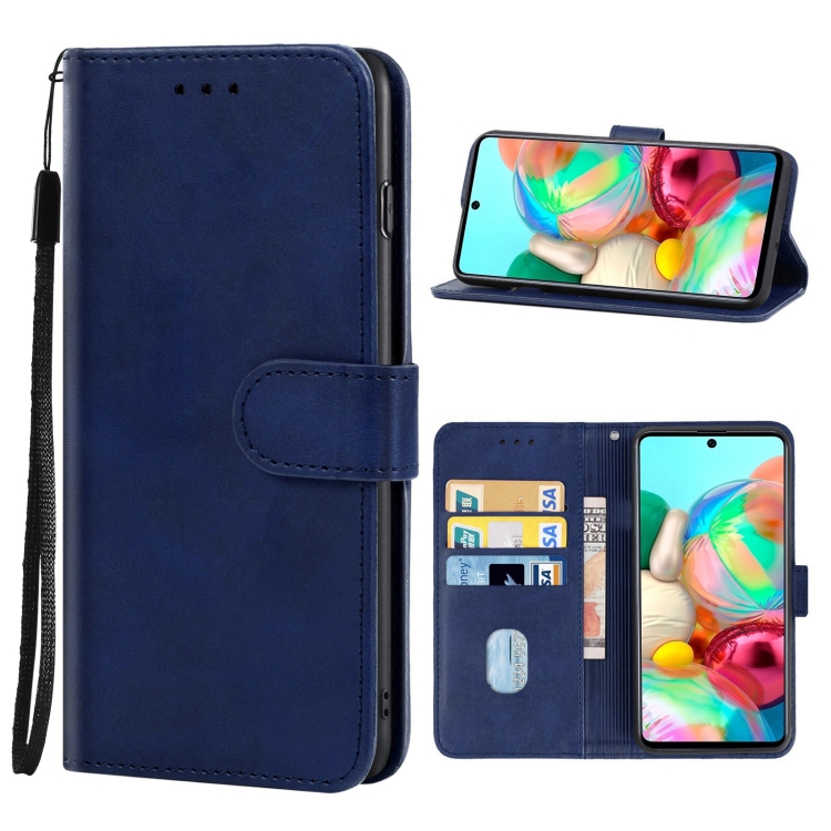 9D SKLO + PÚZDRO 2v1 pre Samsung Galaxy A71 - Knižkové SOLID modré