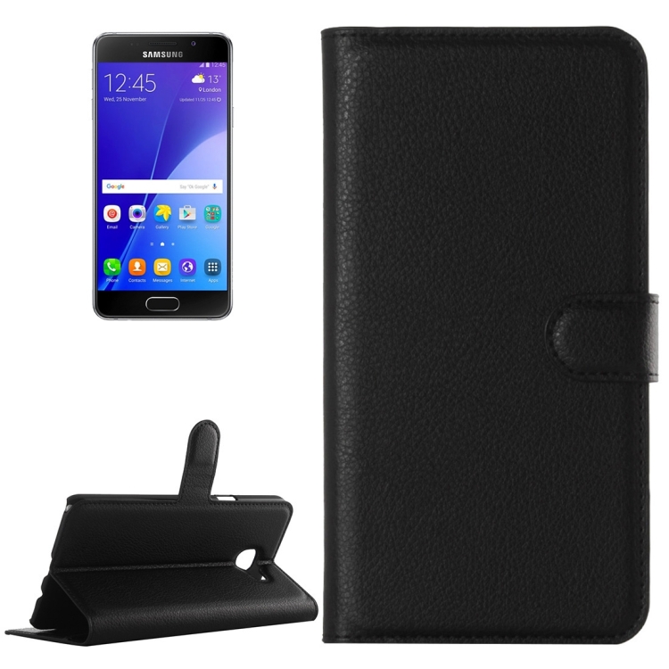Knižkové puzdro na Samsung Galaxy A5 2016 - Solid čierne