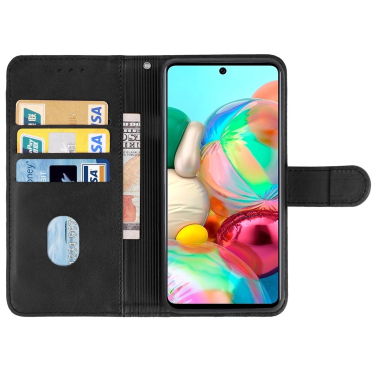 Knižkové puzdro pre Samsung Galaxy A71 - SOLID čierne