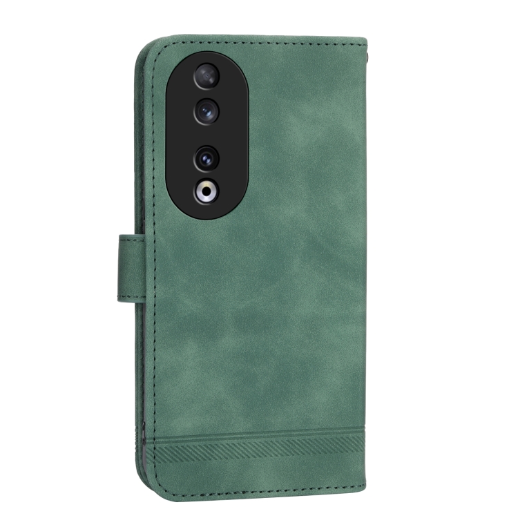 Knižkové puzdro pre Honor 90 5G - Dierfeng zelené