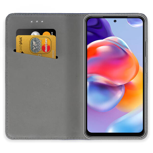 Knižkové puzdro na Xiaomi Redmi Note 12S - SMART MAGNET červené