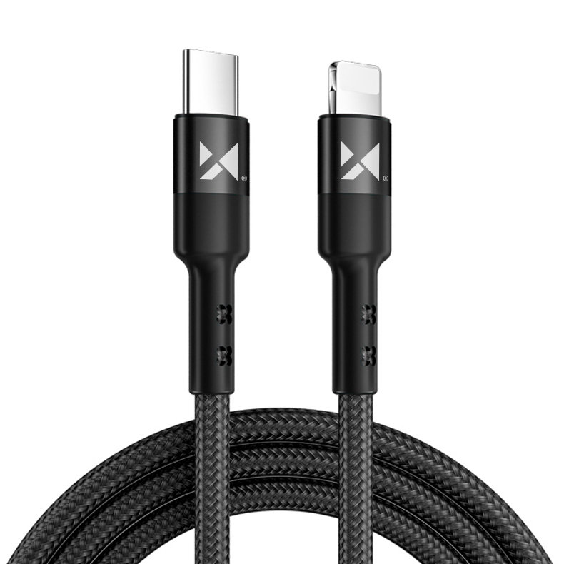 Wozinsky kábel USB typu C - Lightning Power Delivery 18W 1m čierny (WUC-PD-CL1B)