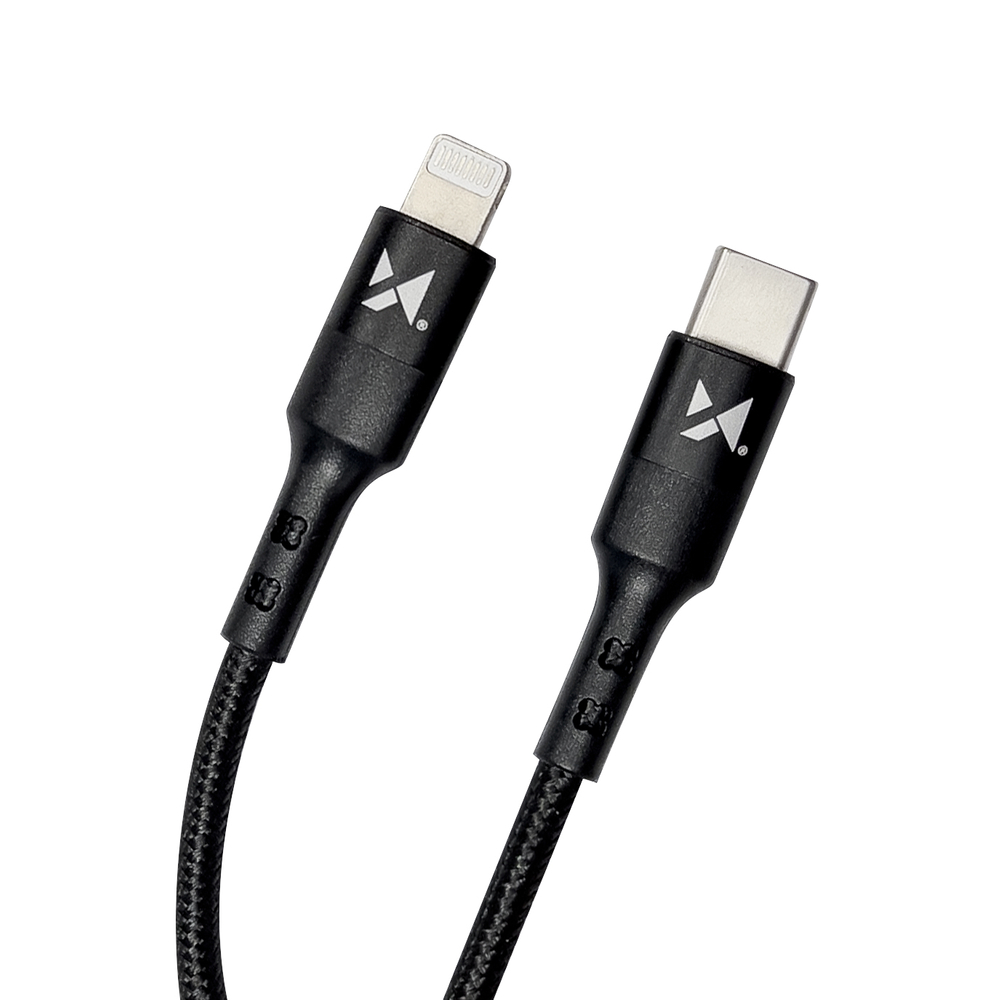 Wozinsky kábel USB typu C - Lightning Power Delivery 18W 1m čierny (WUC-PD-CL1B)