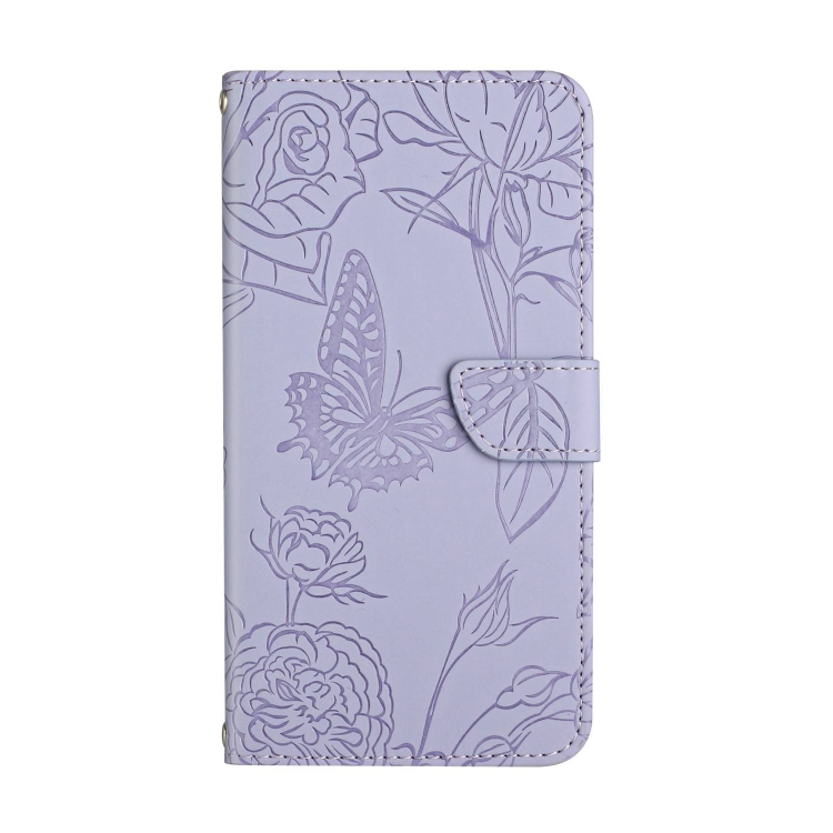 Knižkové puzdro pre Moto G54 5G / G54 5G Power Edition - Butterfly fialové