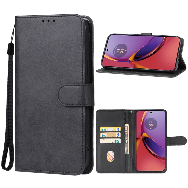 9D SKLO + PUZDRO 2v1 pre Motorola Moto G84 5G - Knižkové SOLID čierne