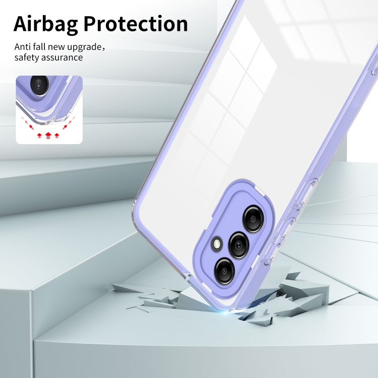 Tvrdený kryt pre Samsung Galaxy A14 4G / A14 5G - FRAME fialový