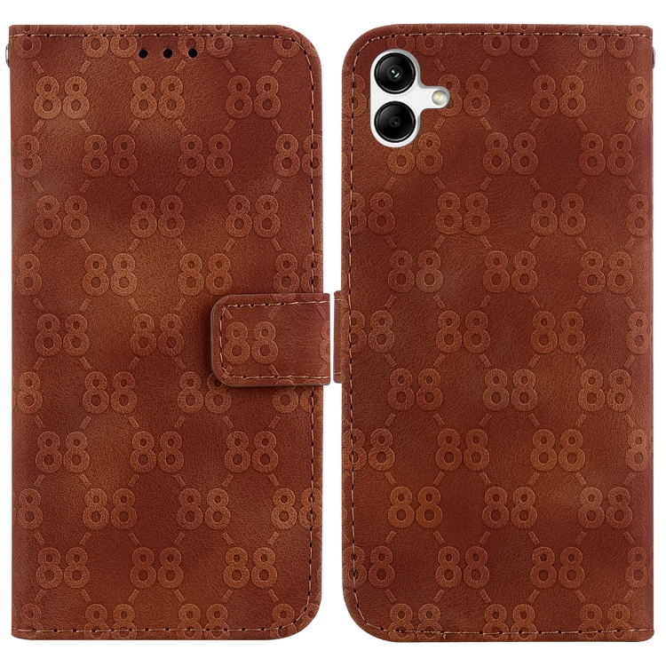 9D SKLO + PUZDRO 2v1 pre Samsung Galaxy A54 5G - Knižkové SHAPED hnedé