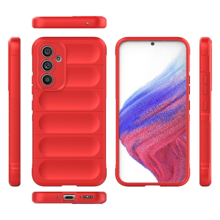 Ochranný kryt na Samsung Galaxy A54 5G - MAGIC Shield zelený