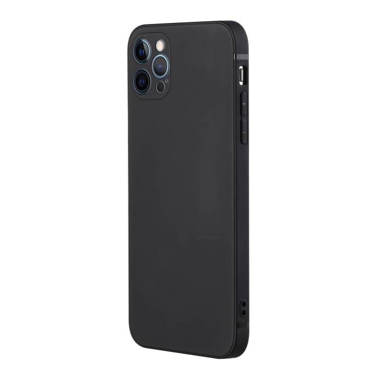 SKLO + PUZDRO 2v1 pre iPhone 15 Pro Max - Silikónové čierne
