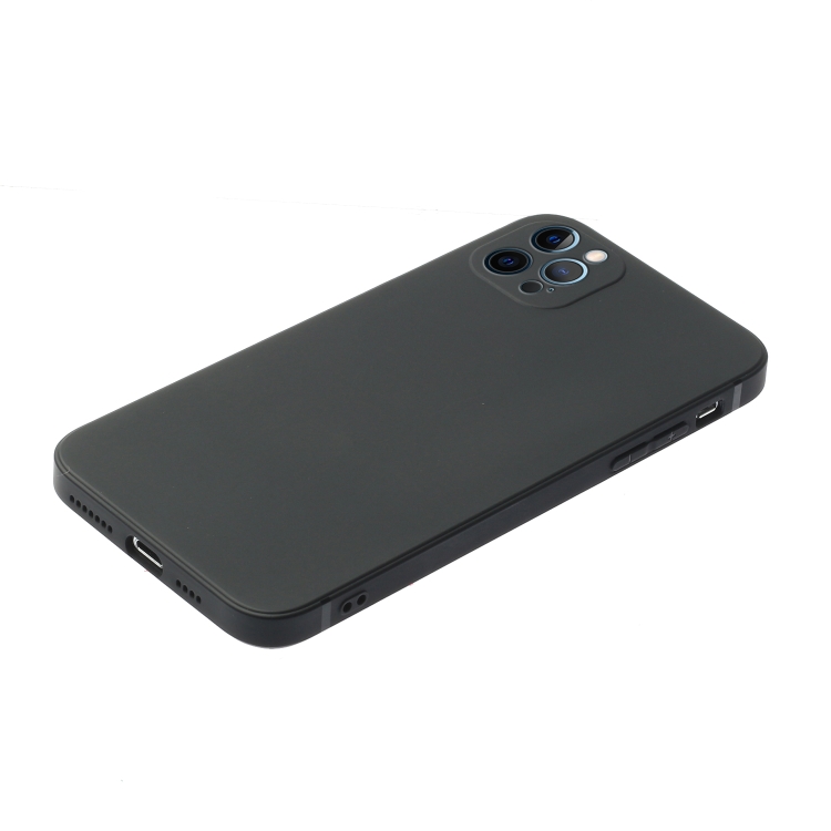 SKLO + PUZDRO 2v1 pre iPhone 15 Pro Max - Silikónové čierne