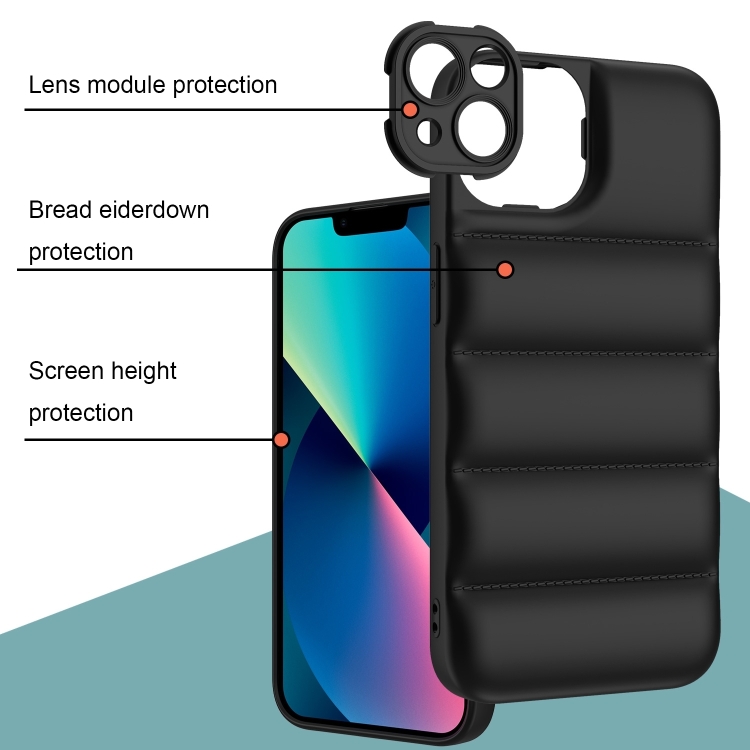 SKLO + PUZDRO 2v1 pre iPhone 15 Pro Max - AIRBAG hnedé