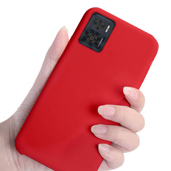 Silikónový kryt pre Motorola Moto E22 / E22i - červený