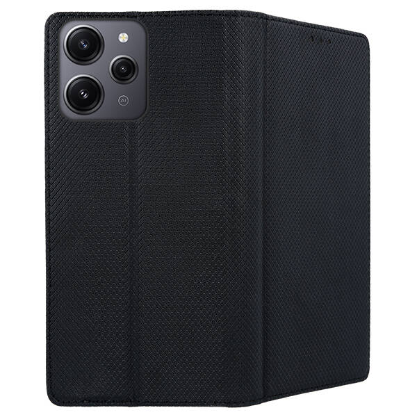 Knižkové puzdro pre Xiaomi Redmi 12 - SMART MAGNET čierne