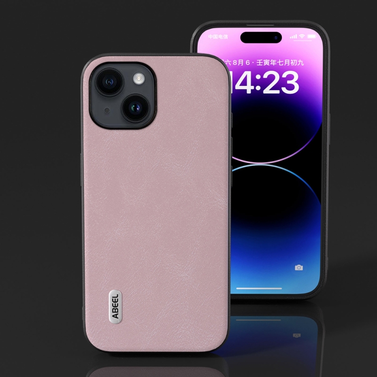 Zadný ochranný kryt pre iPhone 15 - ABEEL ružový