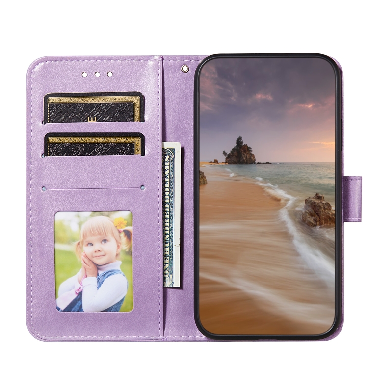 SKLO + PUZDRO 2v1 pre SAMSUNG GALAXY A8 / A5 2018 - Knižkové Lanyard fialové