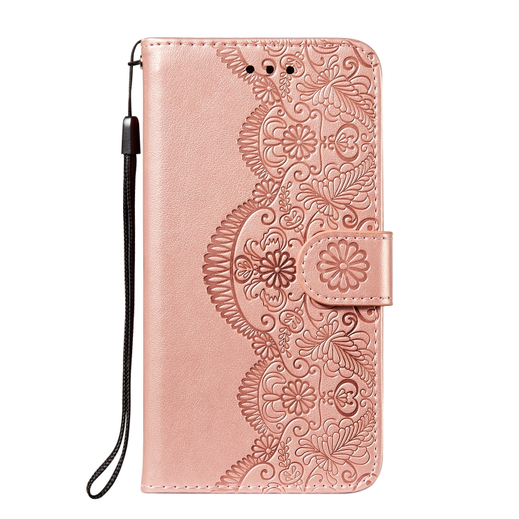 Knížkové puzdro na Samsung Galaxy A8 / A5 2018 - Lanyard ružové