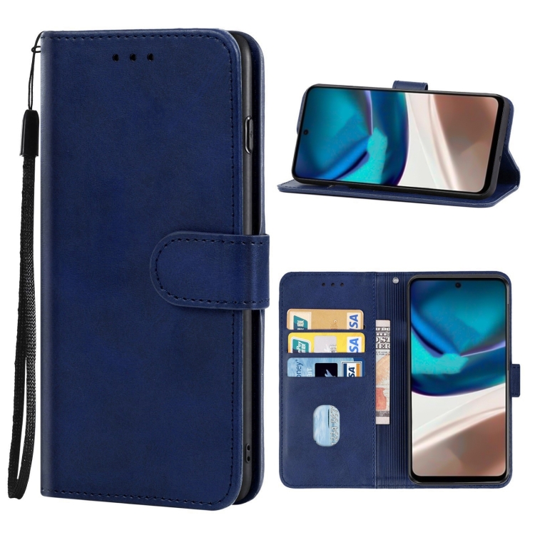 9D SKLO + PUZDRO 2v1 pre Motorola Moto G42 - Knižkové Solid modré