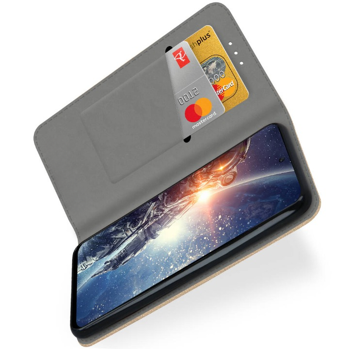 Knižkové puzdro pre Xiaomi Redmi 12 - SMART MAGNET zlaté
