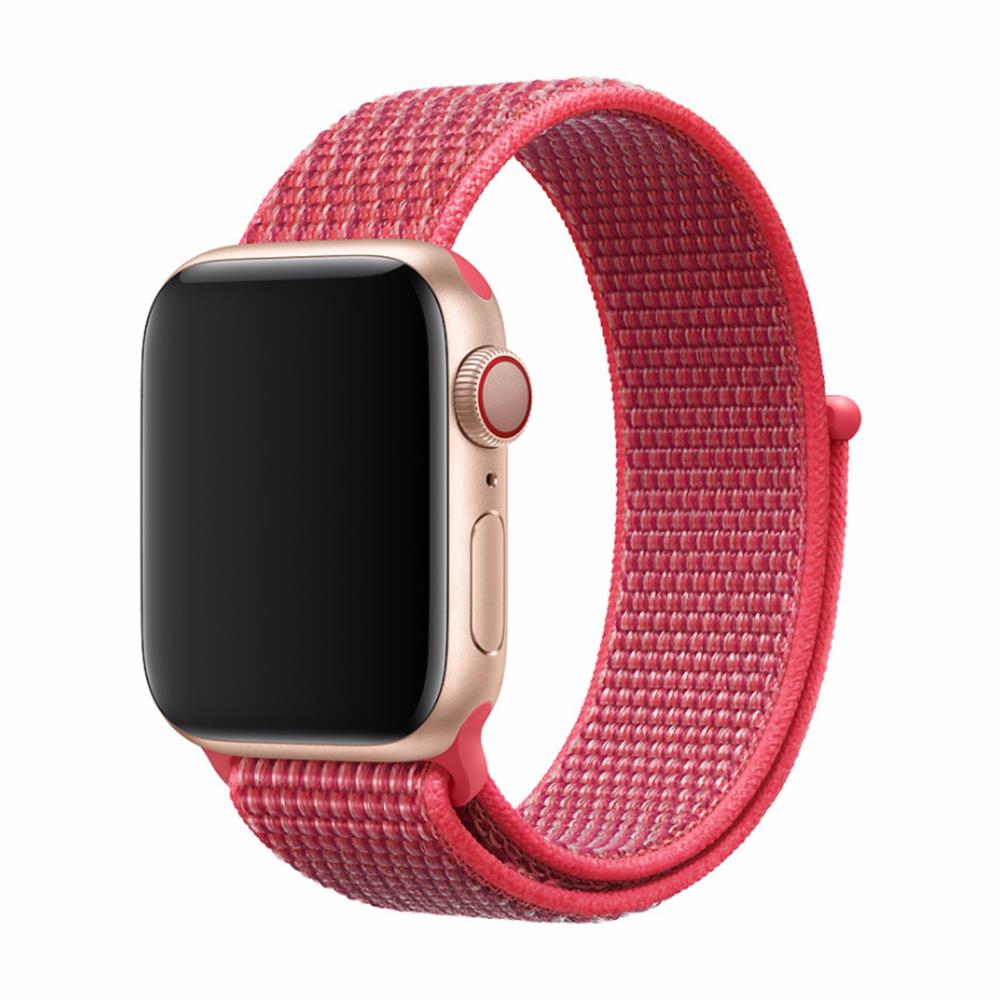 Devia Apple Watch Deluxe Series Sport3 Band (42 / 44mm) Červený