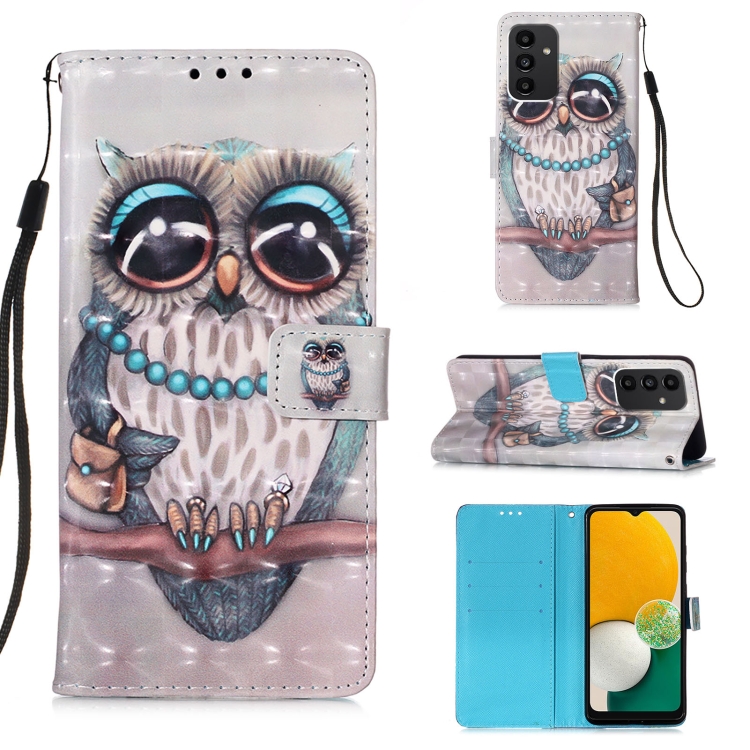 SKLO + PUZDRO 2v1 pre Samsung Galaxy A54 5G - Knižkové OWL sivé