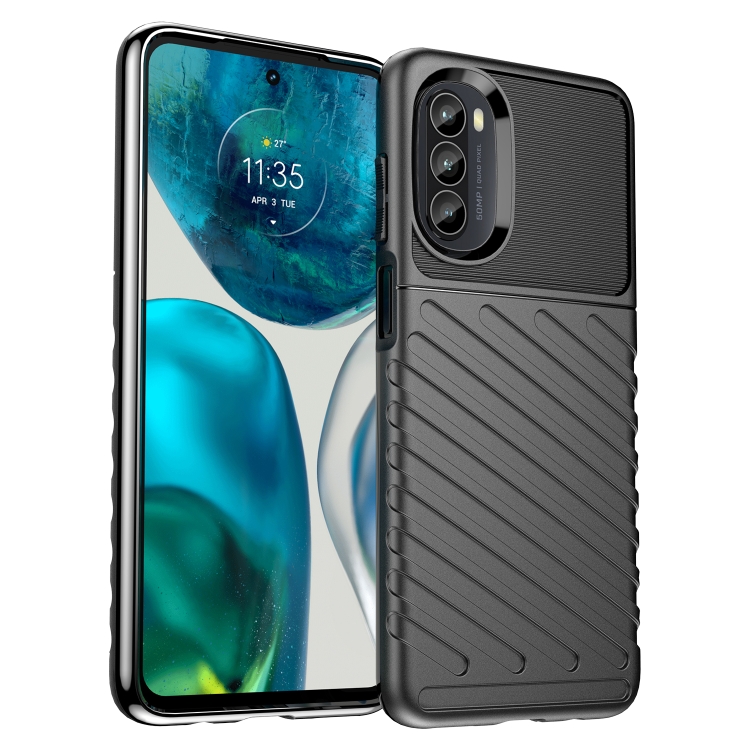 9D SKLO + PUZDRO pre Motorola Moto G52 / G82 5G - Tvrdené Thunder čierne