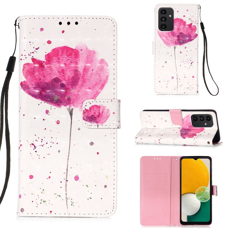 Knižkové puzdro pre Samsung Galaxy A54 5G - FLOWER