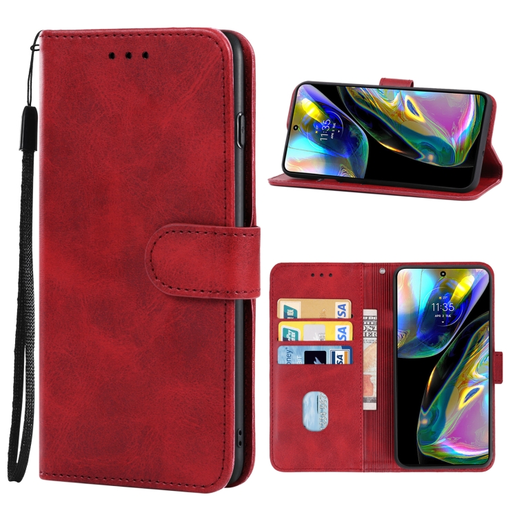 Knižkové puzdro na Motorola Moto G52 / G82 5G - Solid červené